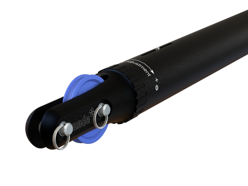 Nautos Traditional Boom Vang Kit – X-Small Size, 3:1 Purchase, Holds Up To 680 Lbs | Complete With Blocks & Rope